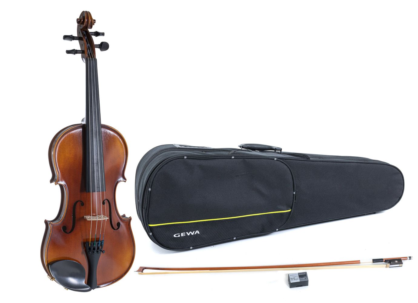 GEWA Violine Allegro Set 4/4 inkl. Massaranduba Bogen, Violinformetui