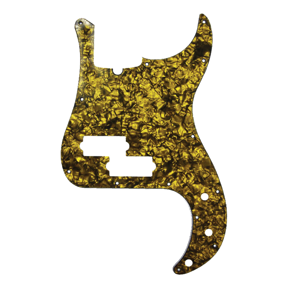 D'Andrea P-Bass Pickguard (DPP PB GOP), Gold Pearl