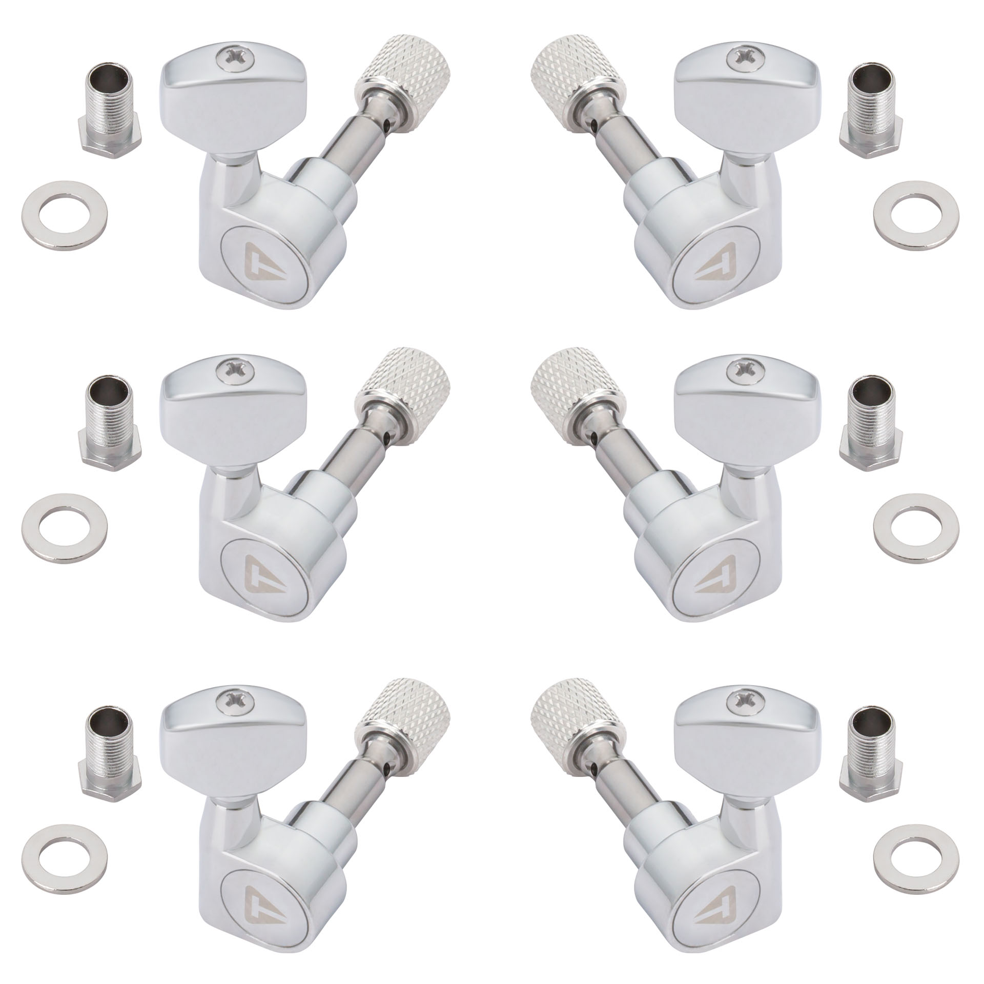 Traveler Guitar - Traveler Guitar Locking Tuners, 3 + 3 - Chrome