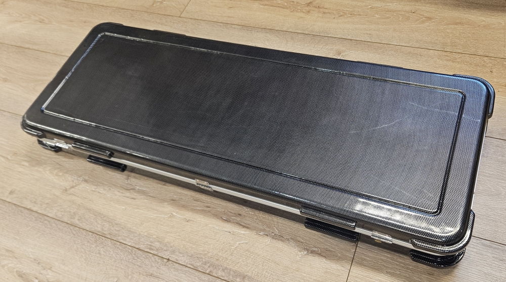 LENZ PC-EG ABS-Metallic Koffer für E-Gitarre, rechteckig