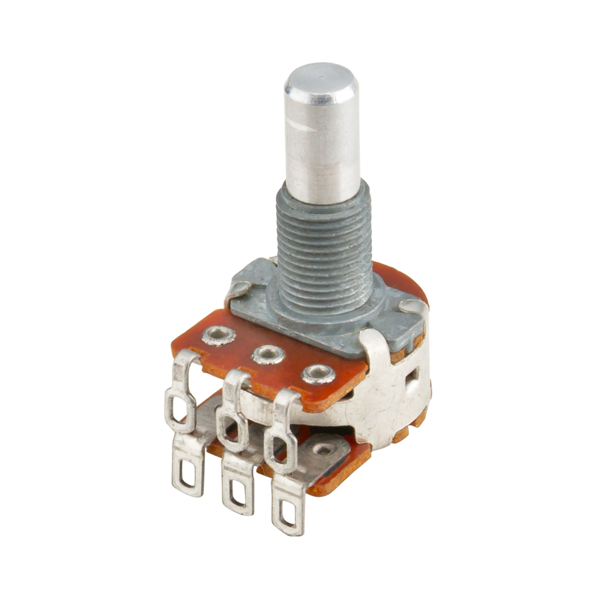 Bartolini MK1 Dual Potentiometer A25K/C25K, Solid Shaft, Center Detent