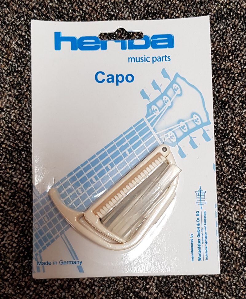 HERIBA Universal Kapodaster, cremefarben