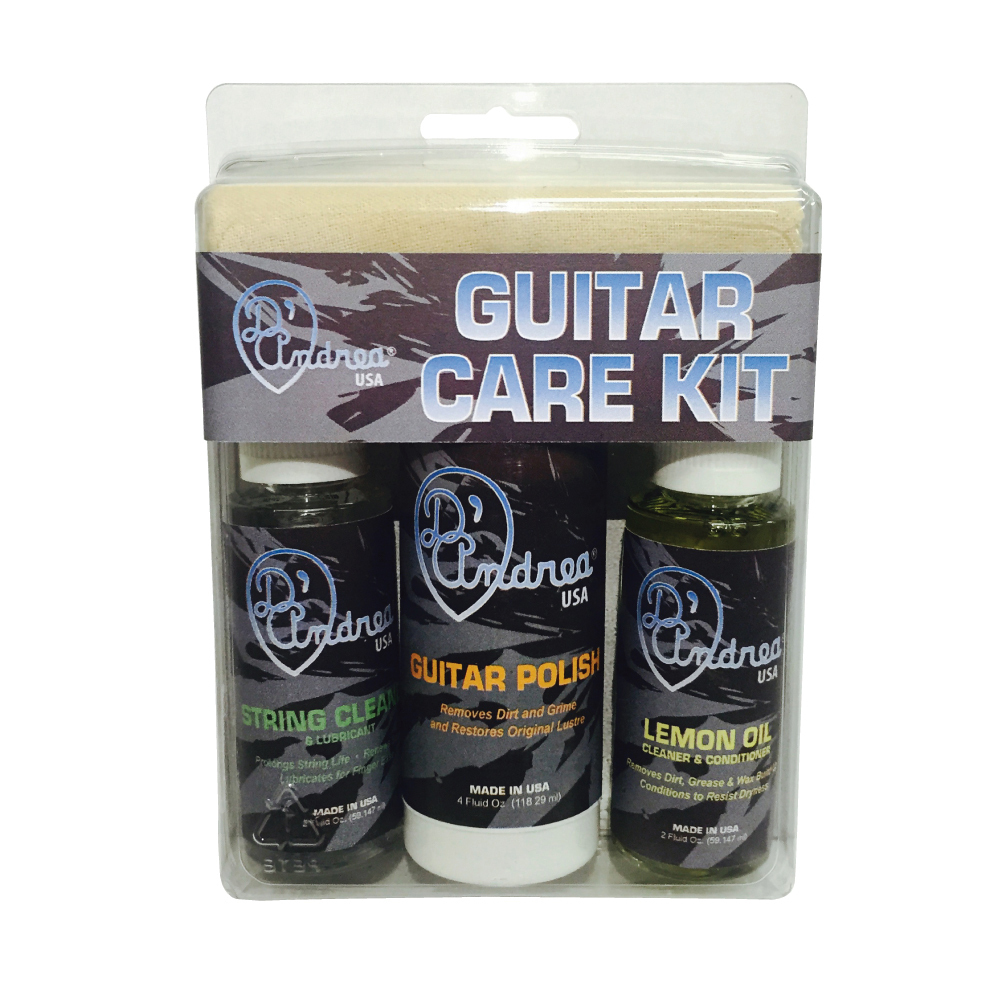 D'Andrea Deluxe Guitar Care Kit (GCKD)