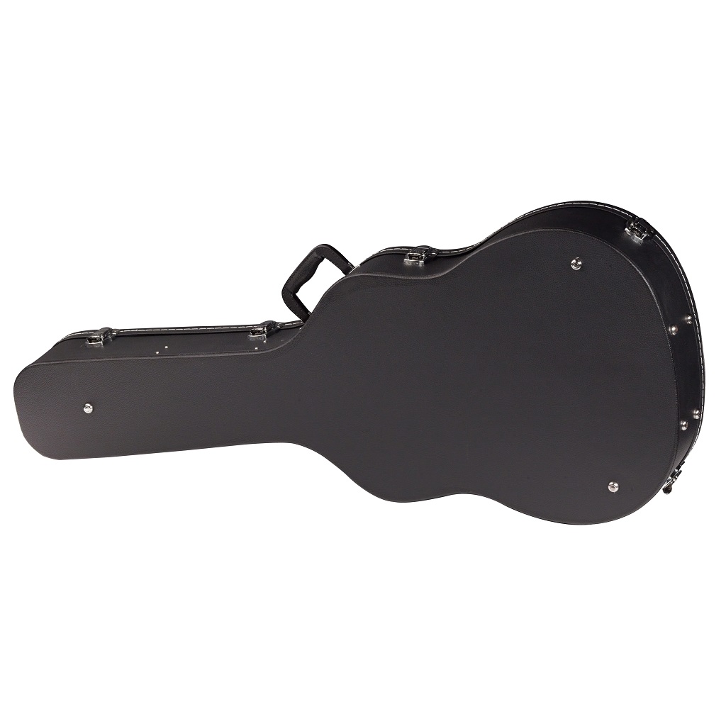 RockCase - Standard Line - Acoustic Guitar Hardshell Case - Black Tolex
