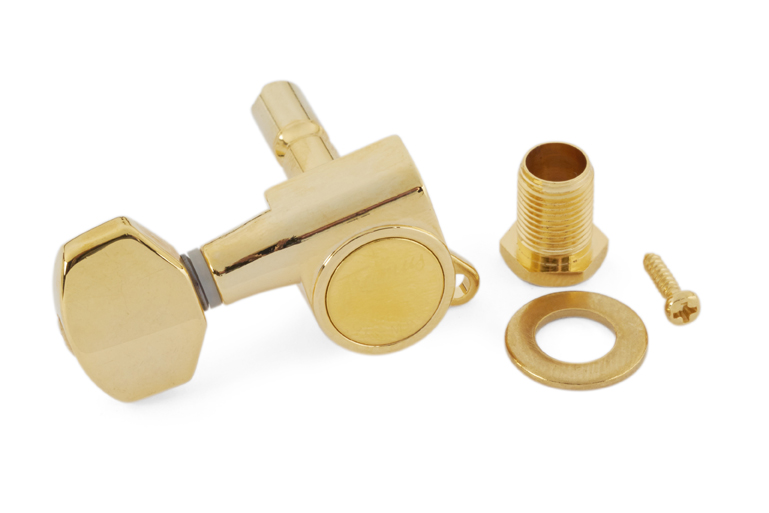Framus Parts - Framus Locking Machineheads, Right (Treble Side) - Gold