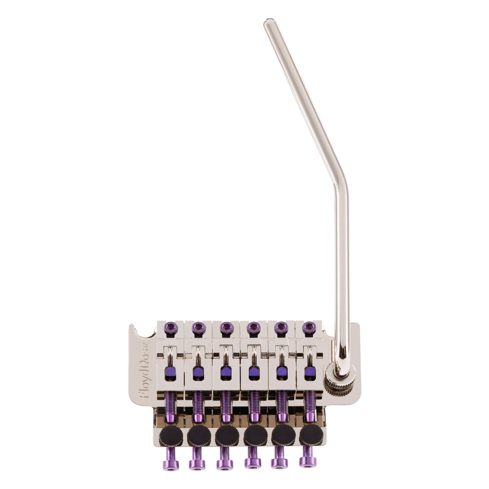 Floyd Rose FRT400-PL - Original Tremolo System - Nickel with Purple Hardware