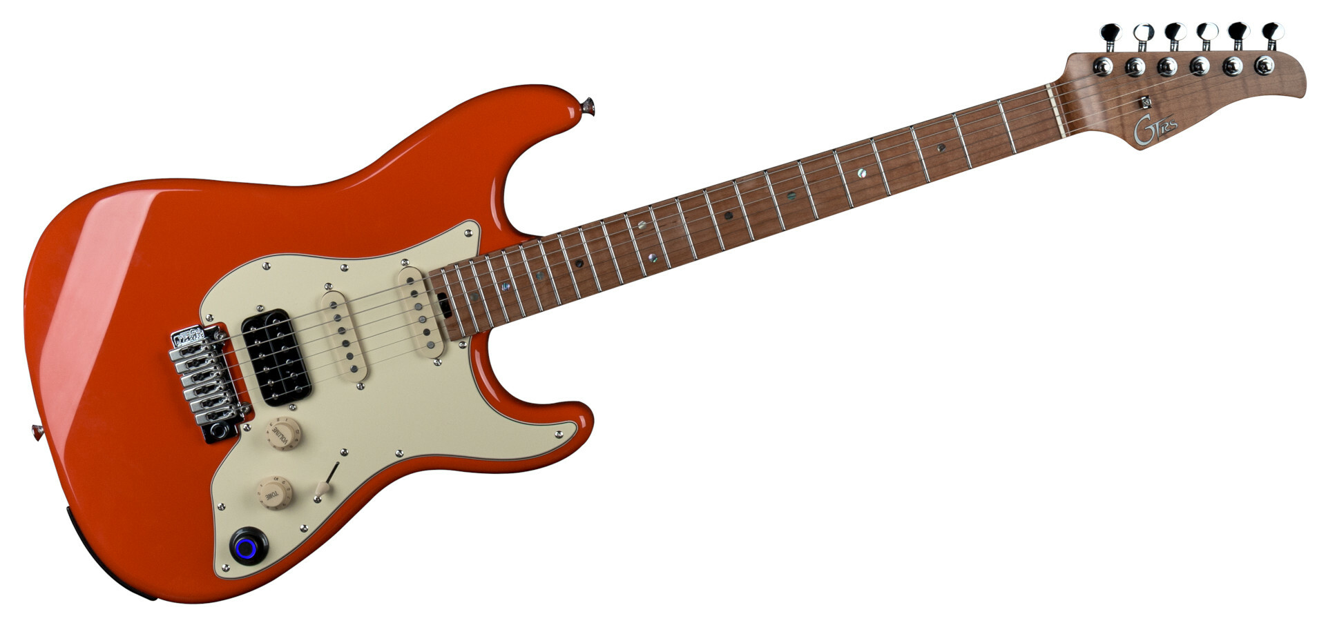 GTRS Professional 801 Intelligent Guitar (P801) - Fiesta Red