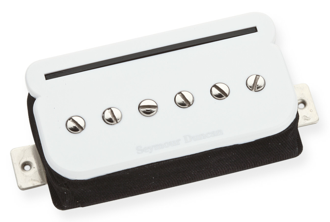 Seymour Duncan SHPR-1b - P-Rails Bridge Humbucker - White