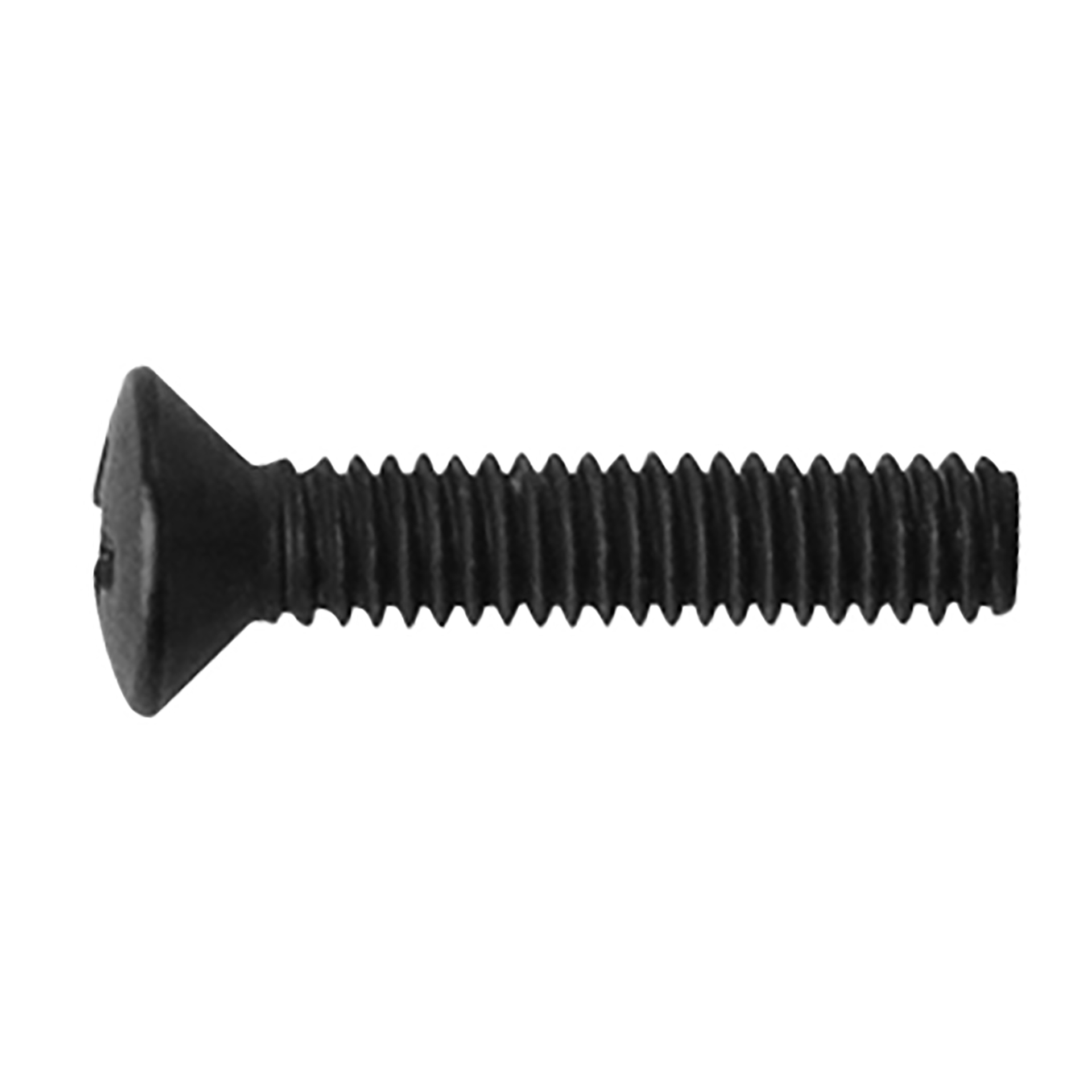 Sadowsky Parts - Countersunk Screw for Electronics Compartment Covers, M2.5 mm x 12 mm, 4 pcs. - Black