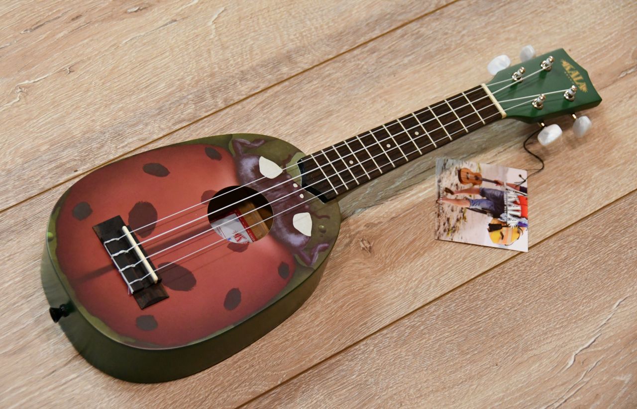 KALA KA-NV-LBUG - Novelty Series Ladybug Sopran Ukulele + Tasche