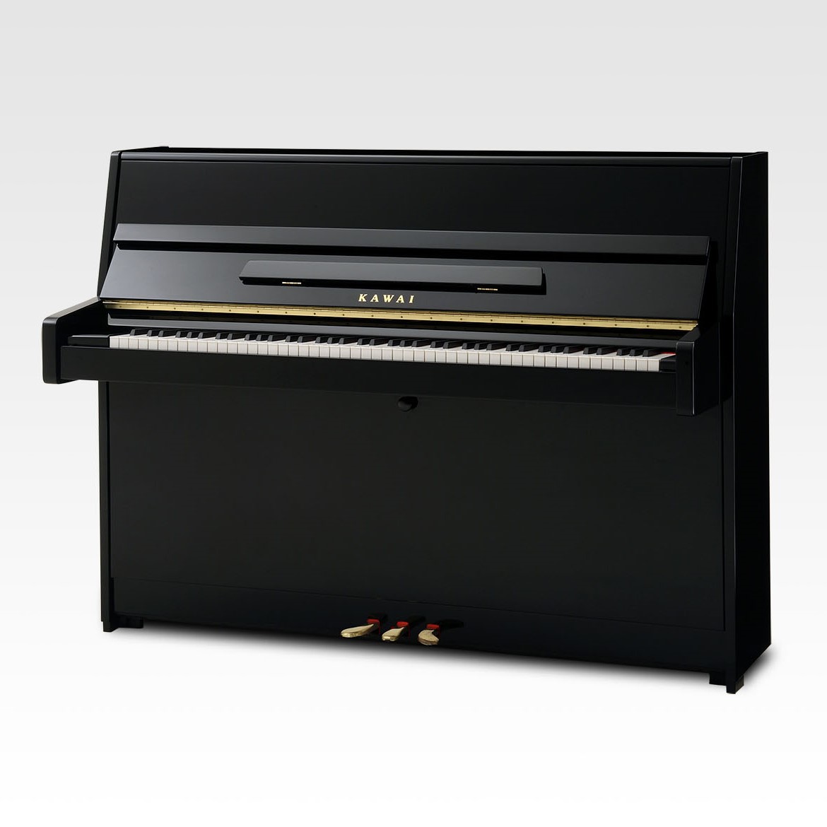 KAWAI K-15 E/P Klavier schwarz poliert