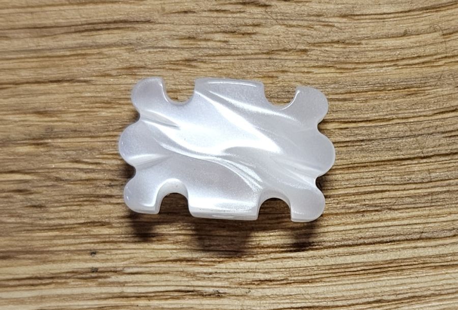 Knöpfe für Mechanik Konzertgitarre, Butterfly perloid (Stück)