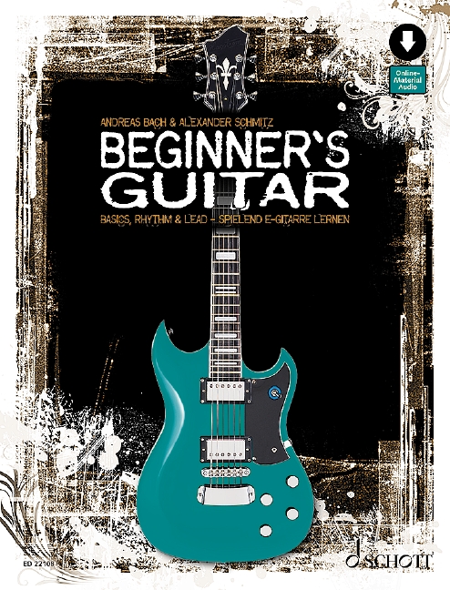Beginner's Guitar - ED 22108 - Noten Lehrbuch E-Gitarre