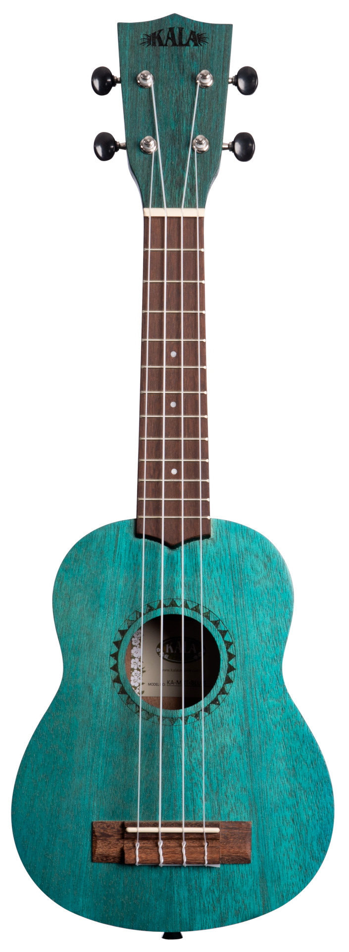 KALA KA-MRT-BLU-S - Ocean Blue Watercolor Meranti Soprano Ukulele