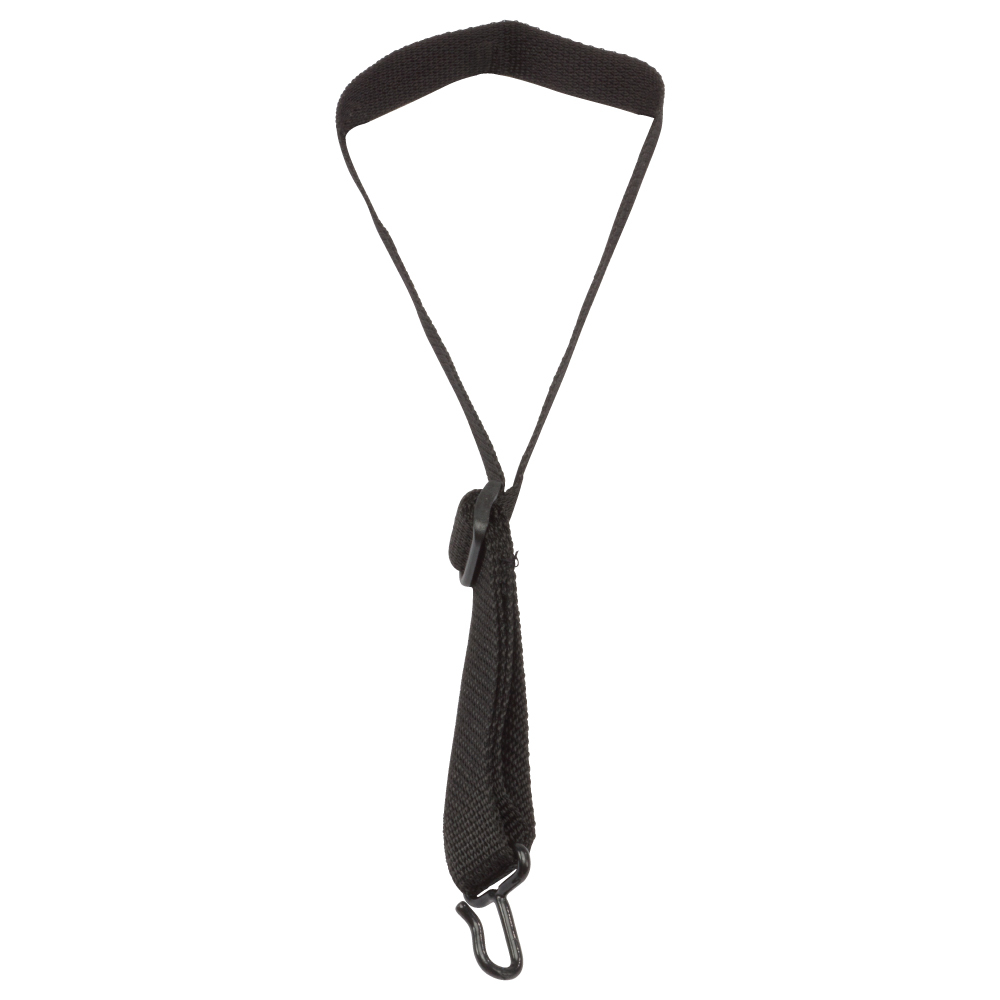 D'Andrea Nylon Strap for Alto, Tenor, Baritone and Saxophone (1315 BLK), Black