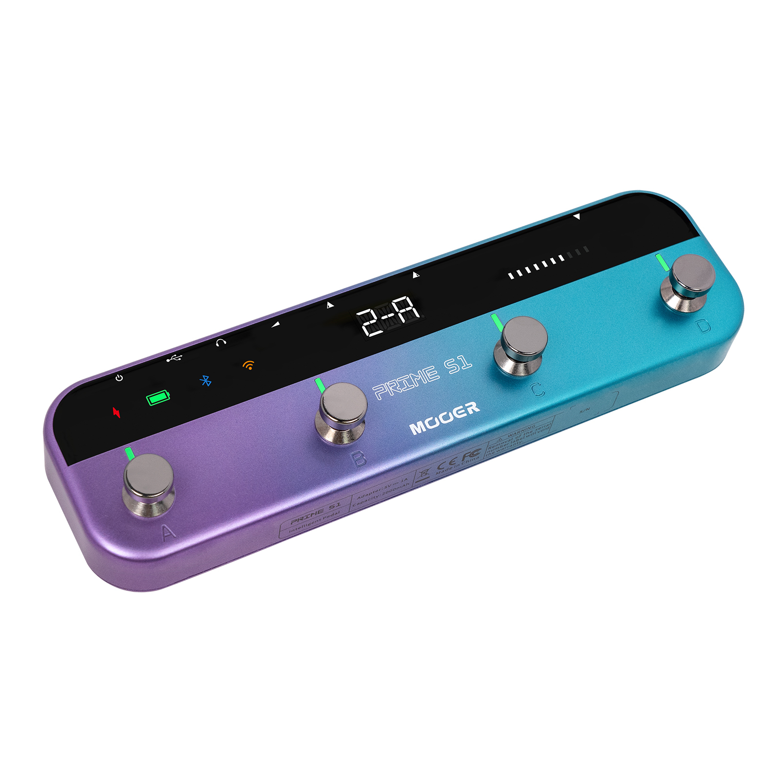 Mooer Prime S1 - Intelligent Multi Effects Floor Stompbox Pedal