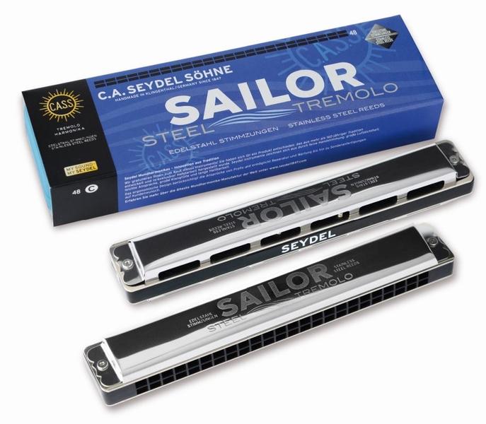 SEYDEL 26480 Sailor Steel Mundharmonika in C