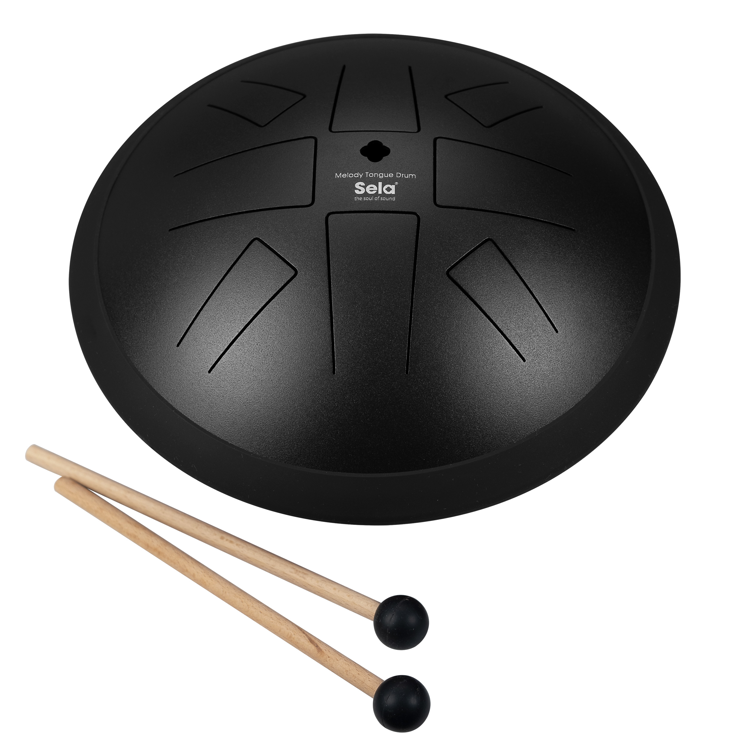 SELA SE370 Melody Tongue Drum 10“ A Hirajōshi Black