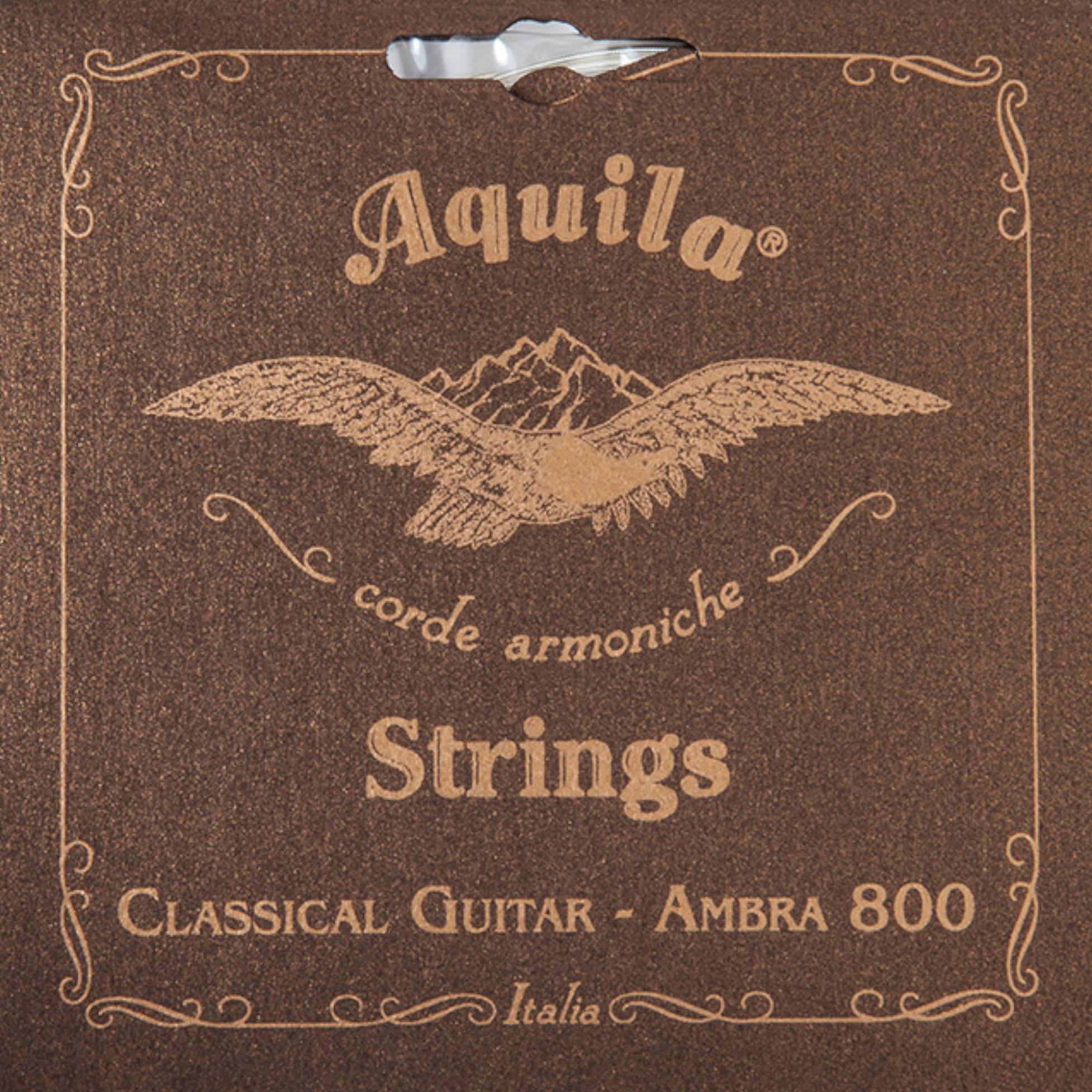 Aquila 185C - Ambra 800 Series, Classical Guitar / Historical Guitar Treble Strings - Low Tension