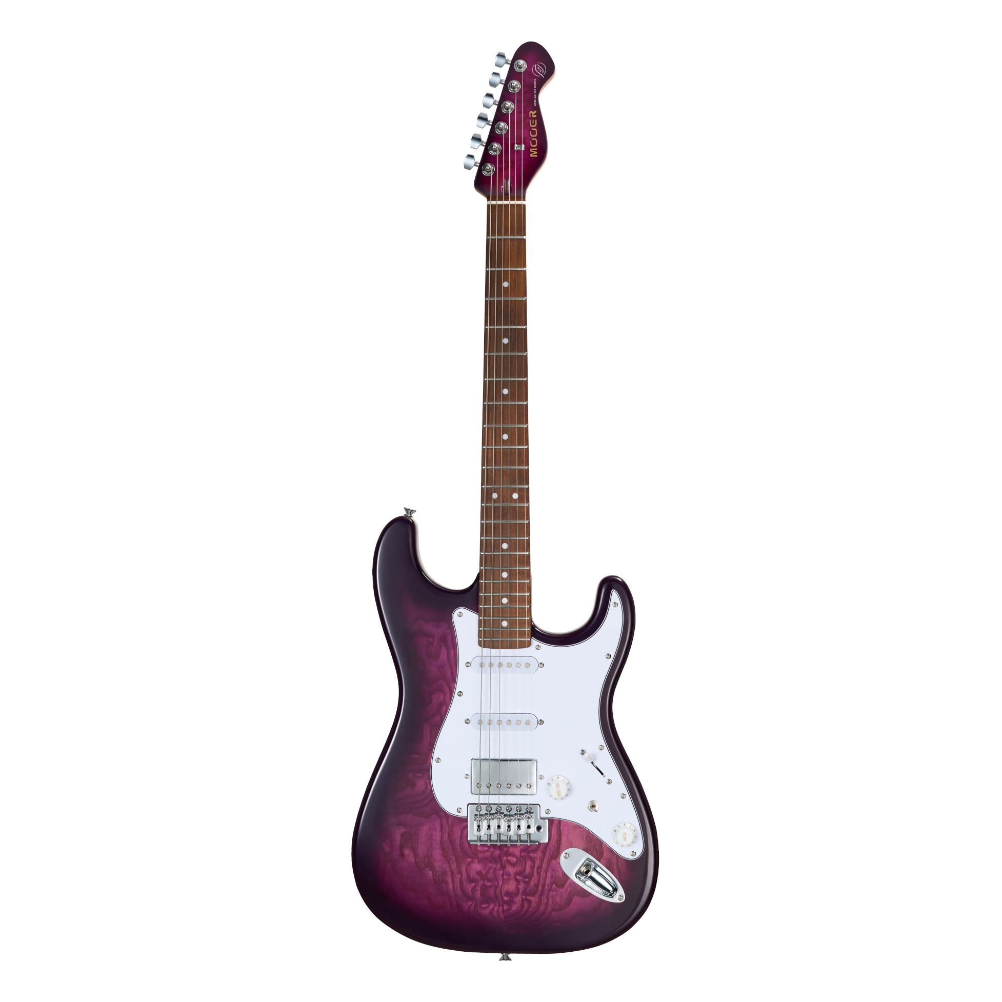 Mooer MSC20 Pro Guitar - Prune Purple