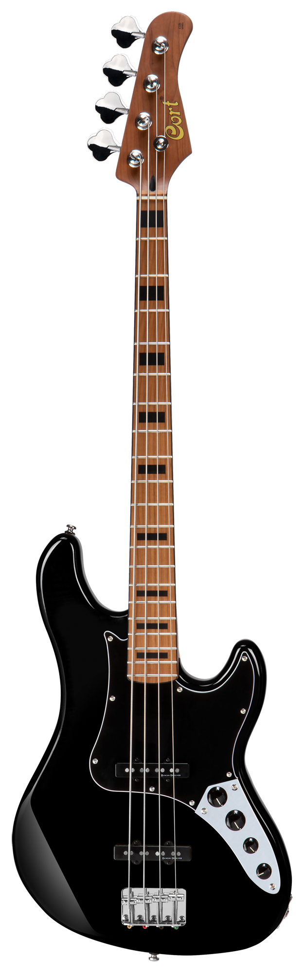 Cort E-Bass GB64JJ Black Gloss