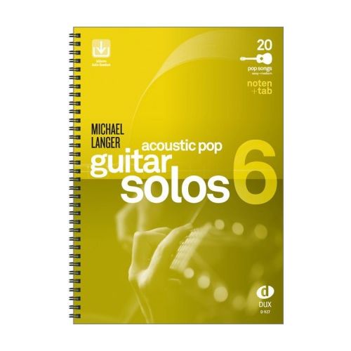Langer: Acoustic Pop Guitar Solos 6 - DUX 927
