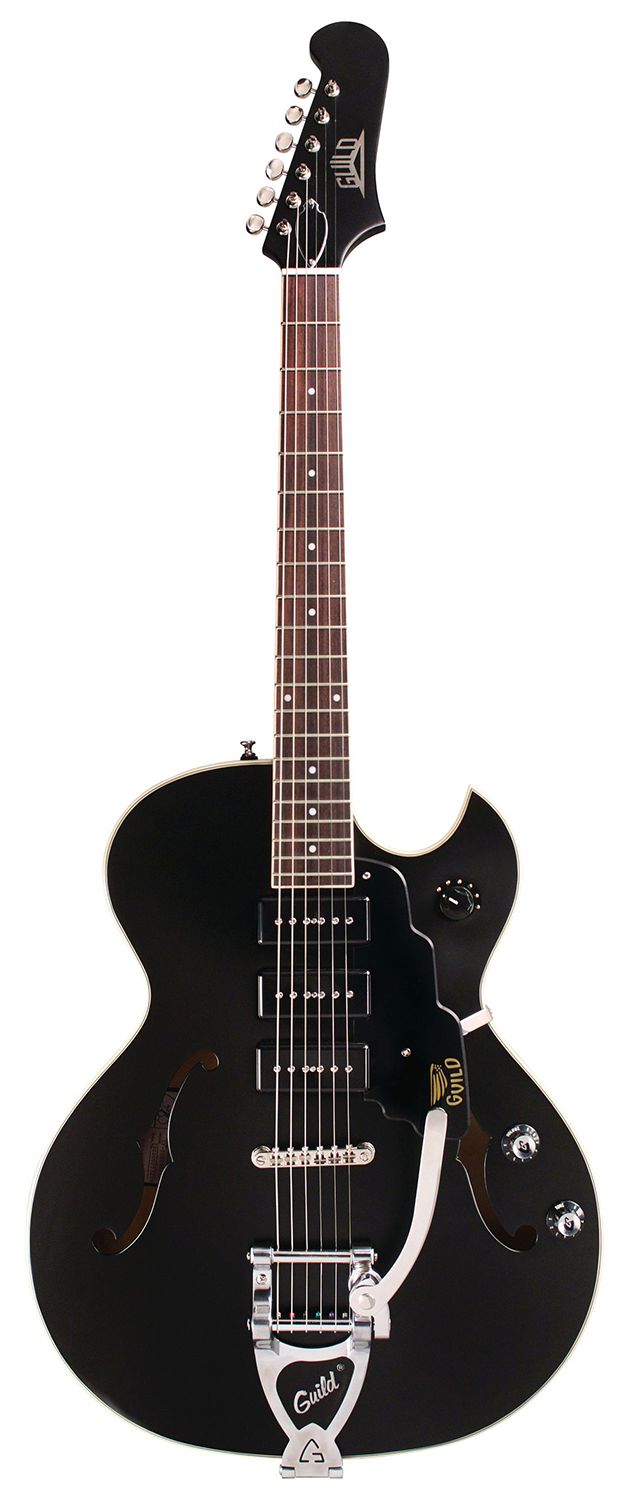 GUILD Starfire I Jet90 SBK E-Gitarre, Satin Black