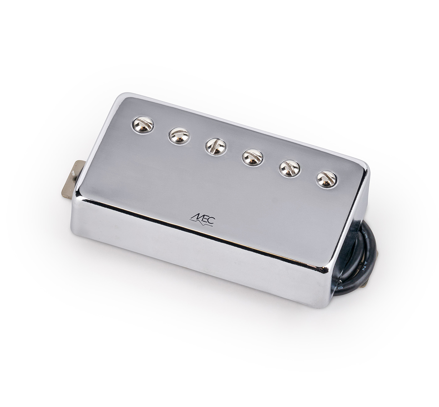 MEC Vintage Alnico V Humbucker Guitar Pickup, Neck - Chrome Cover