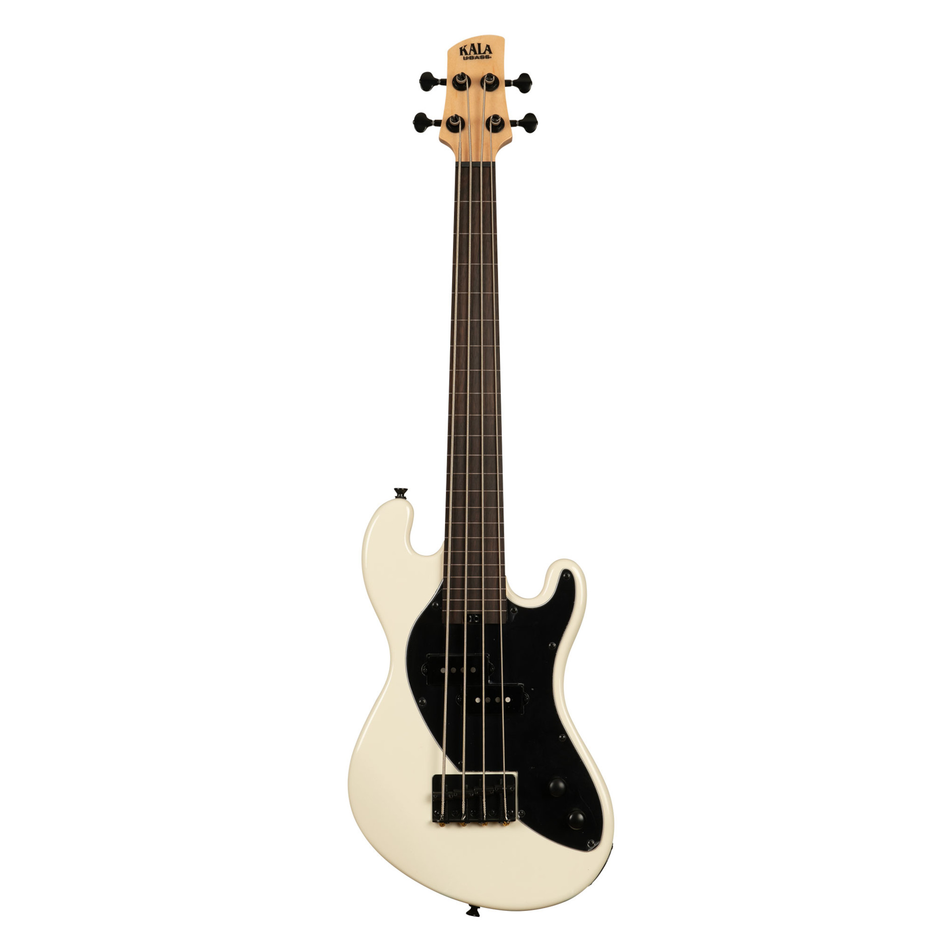 U-Bass Solid Body 4-String, Fretless - Sweet Cream with Bag