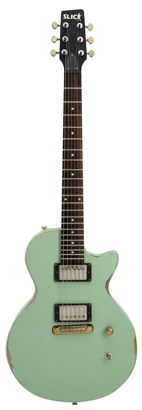 Slick SL 52 SG E-Gitarre Surf Green