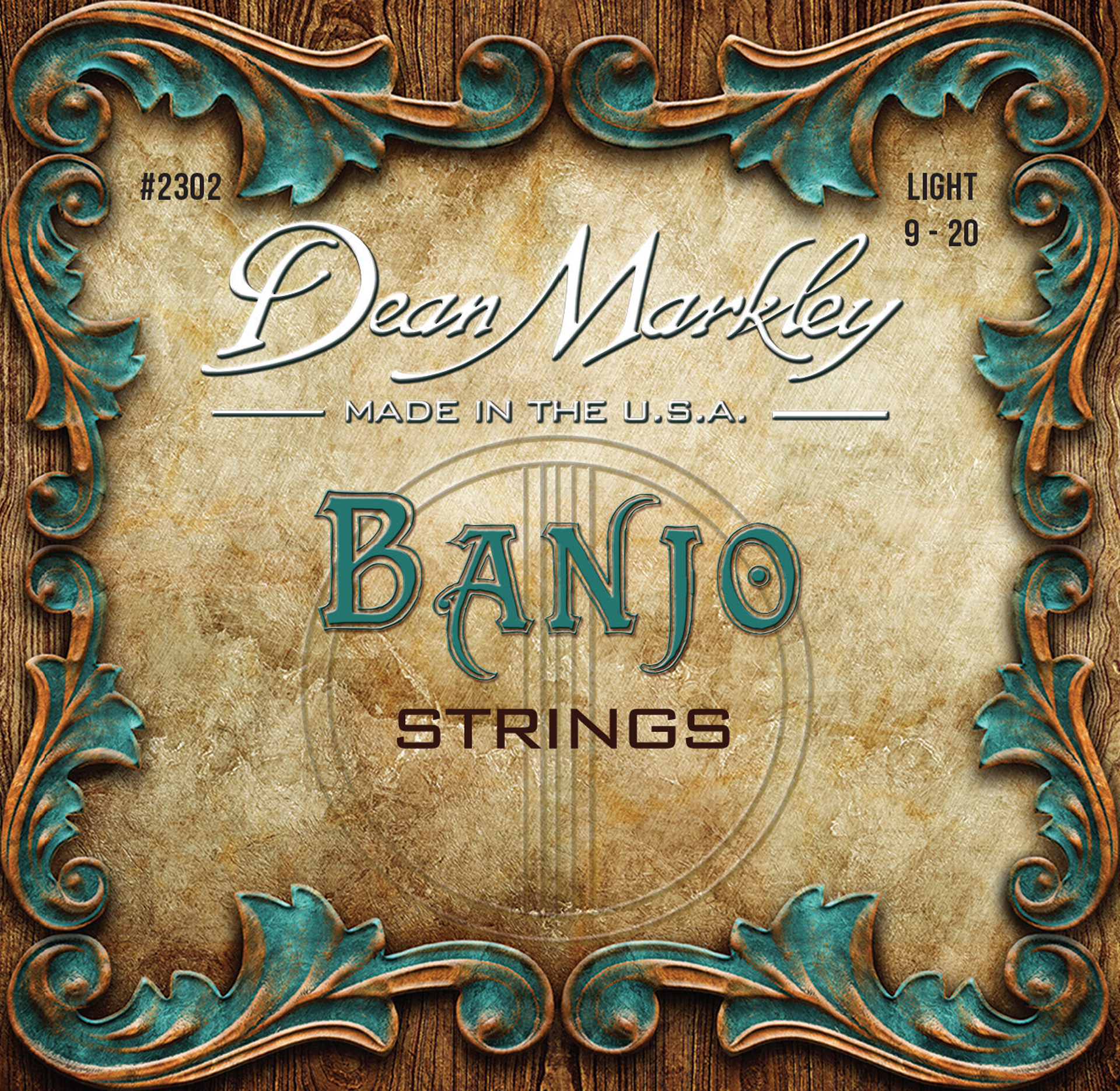 Dean Markley Banjo - 2302 - Banjo String Set, 5-String, Light, .009-.020