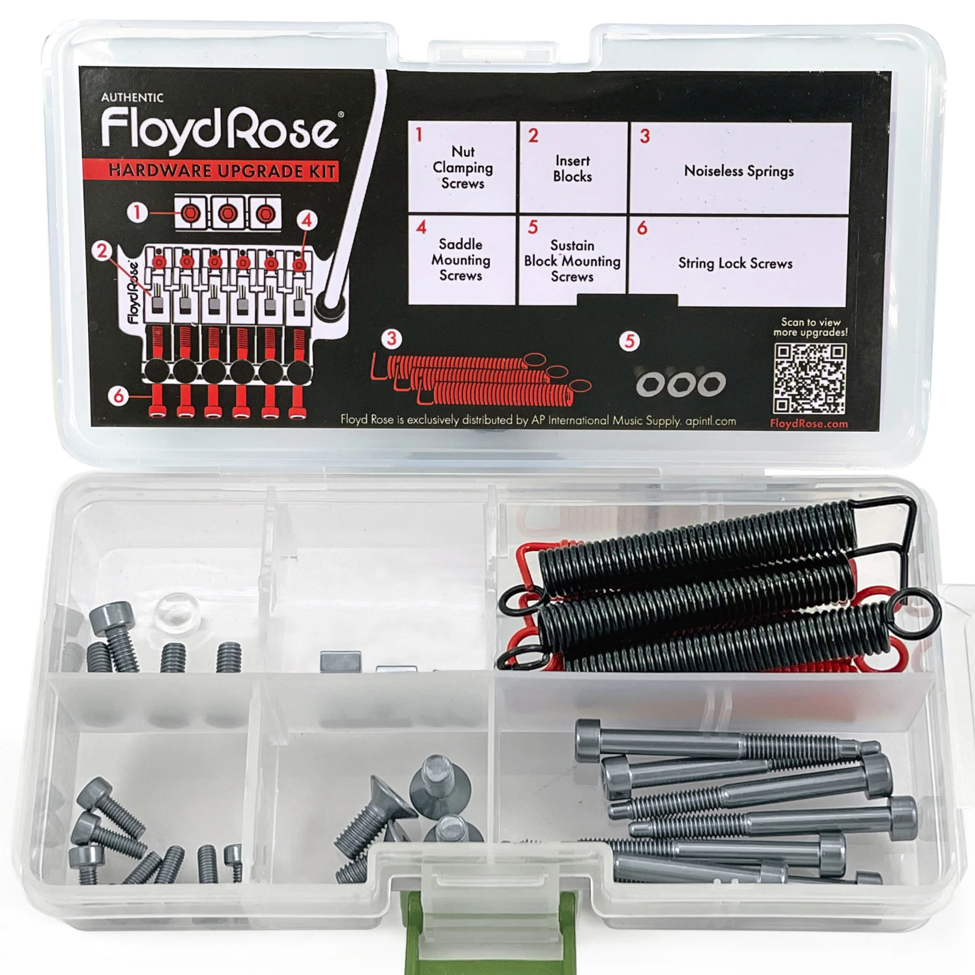 Floyd Rose FRUK1-SS-SS - Stainless Steel Hardware Upgrade Kit