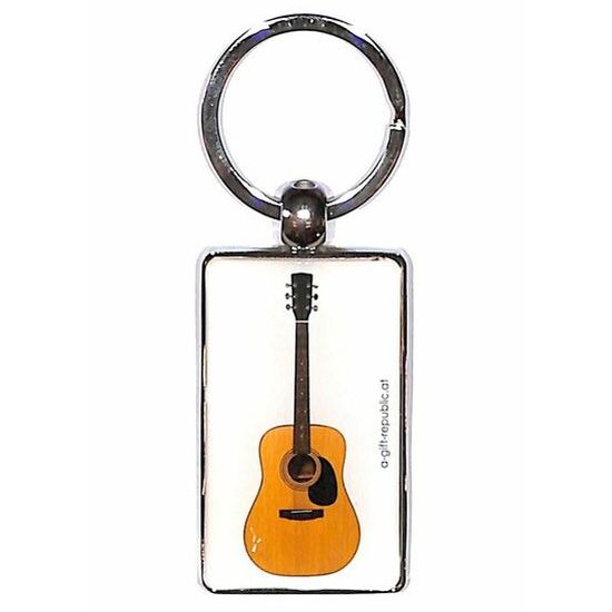 Schlüsselanhänger Gitarre (UV Digitaldruck)