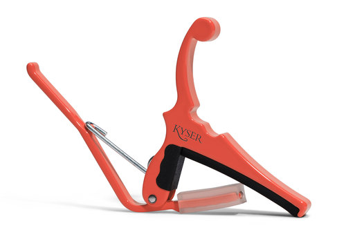 KYSER Quick-Change Capo Fender x Kyser E-Gitarre, Fiesta Red