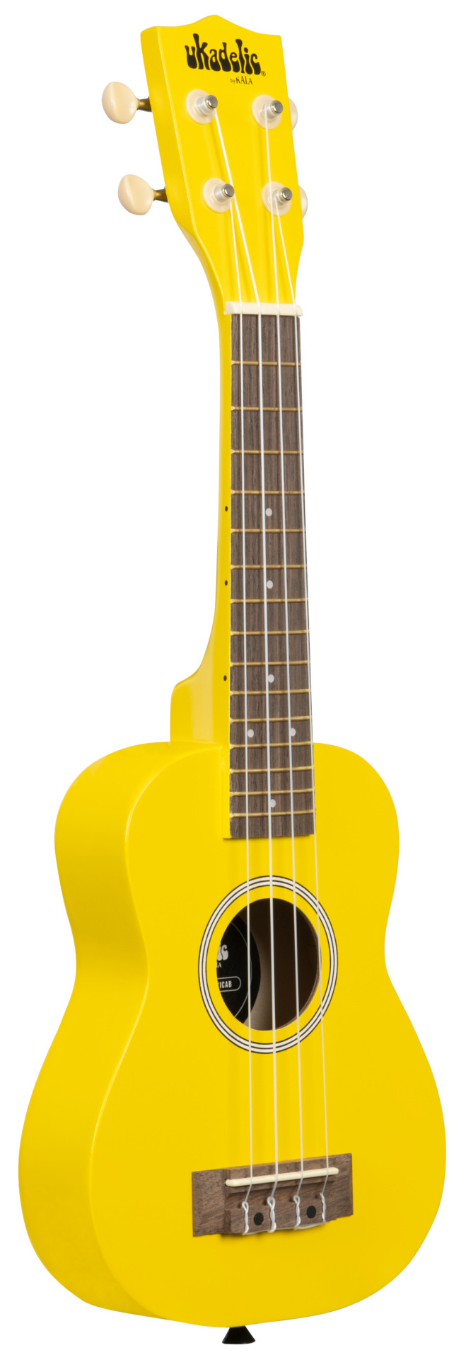 KALA Ukadelic UK-TAXICAB - Taxi Cab Soprano Ukulele, with Tote Bag