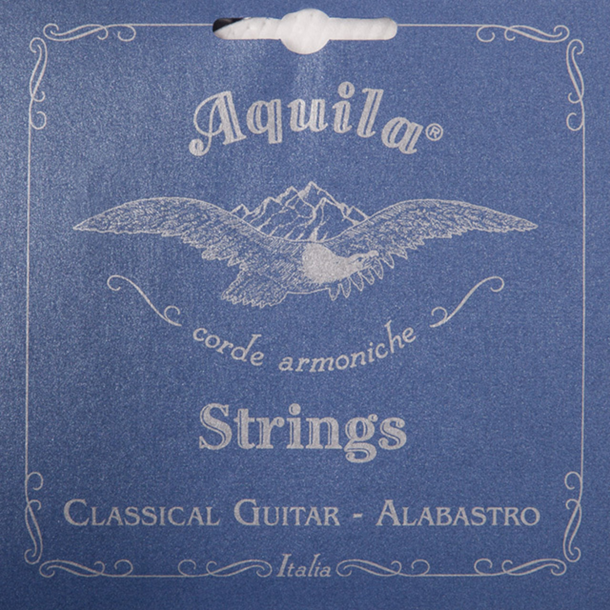 Aquila 168C - Alabastro Series, Classical Guitar Treble Strings - Normal Tension