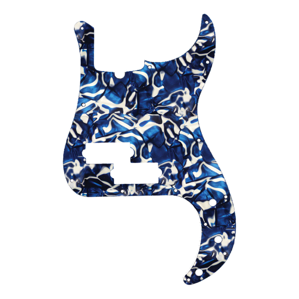 D'Andrea P-Bass Pickguard (DPP PB BSP), Blue Swirl Pearl