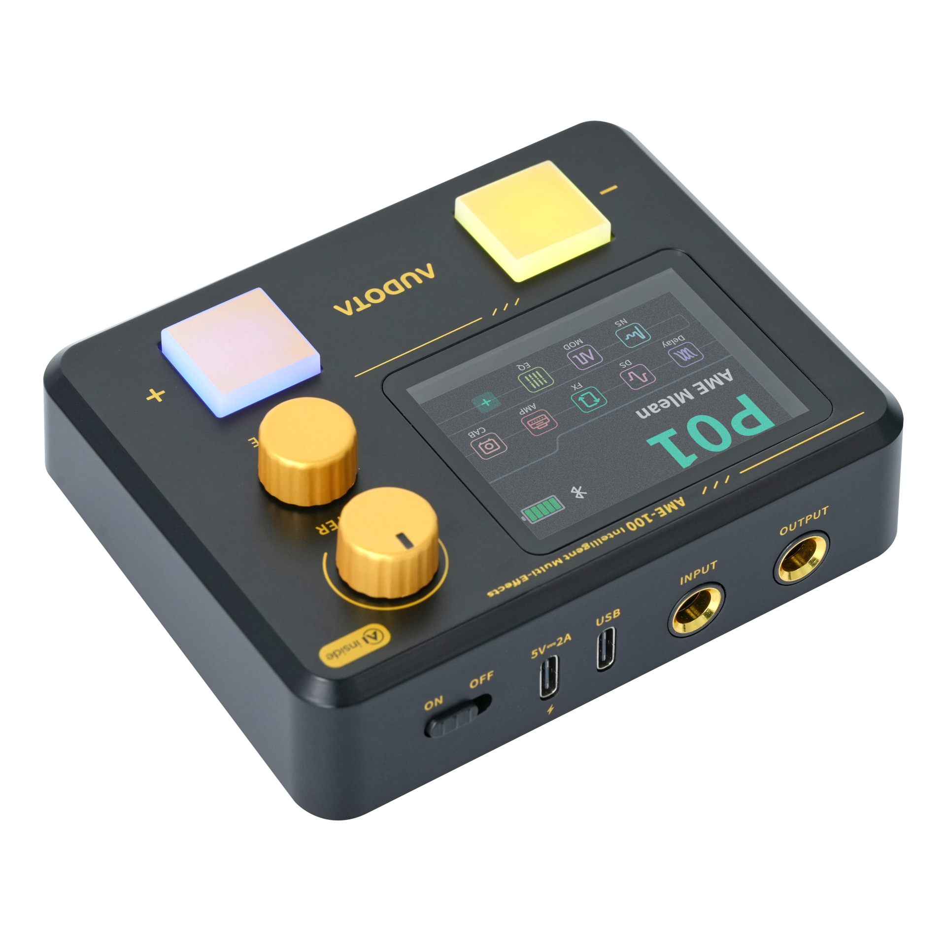 Audota AME-100 Intelligent Multi-Effects, Jazz Gold