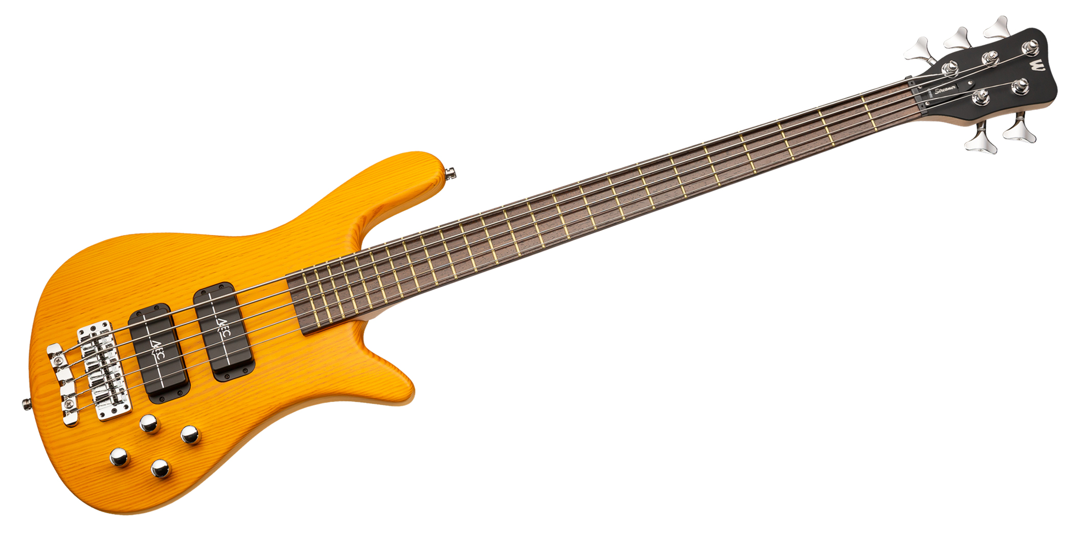Warwick RockBass Streamer Standard, 5-String - Honey Violin Transparent Satin