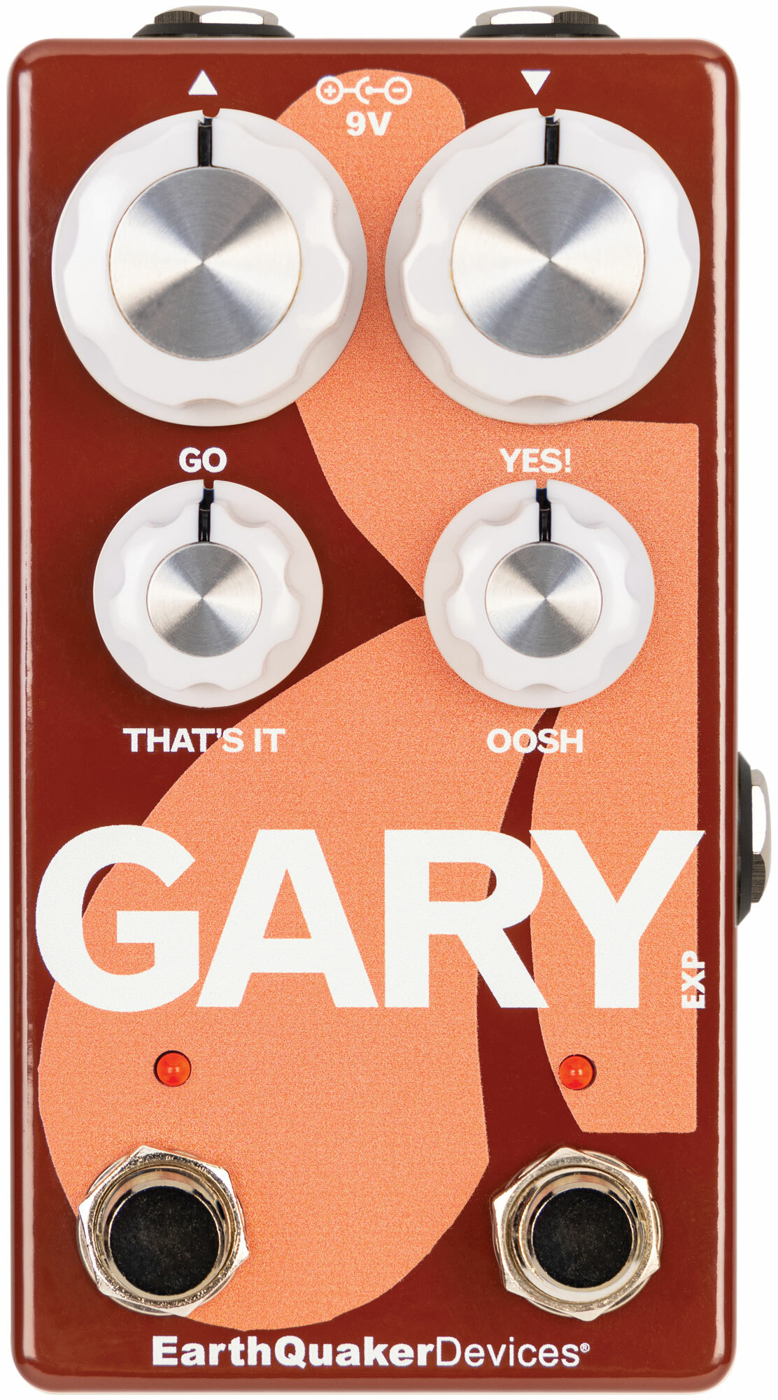 EarthQuaker Devices Gary Red Brown LTD - Automatic Pulse Width Modulation Fuzz and Dynamic Natural Overdrive