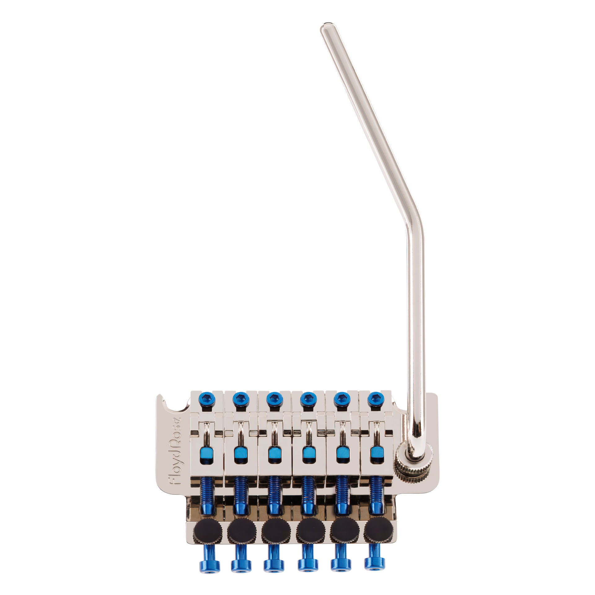 Floyd Rose FRT400-BL - Original Tremolo System - Nickel with Blue Hardware