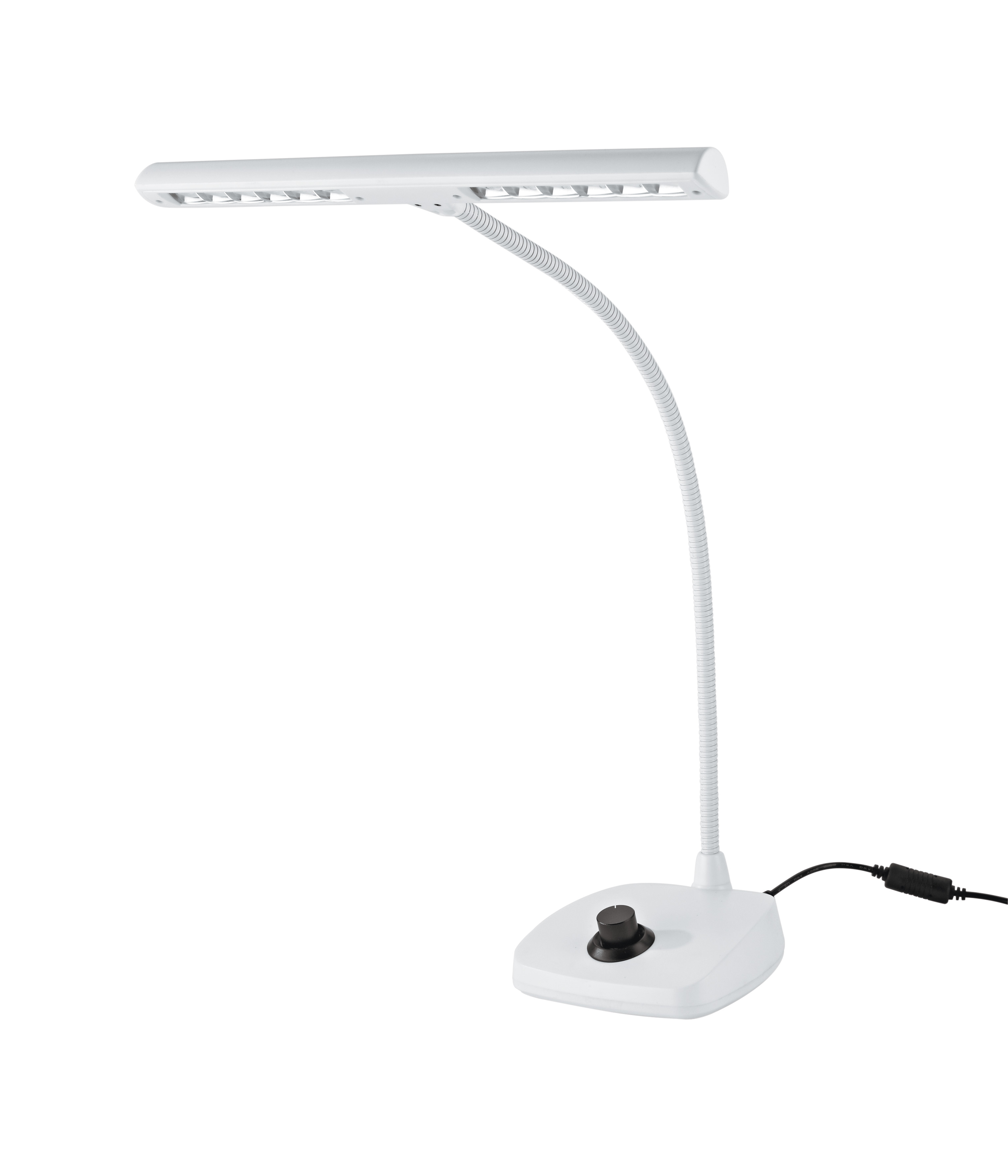 K&M 12298 LED Pianoleuchte weiß - dimmbar