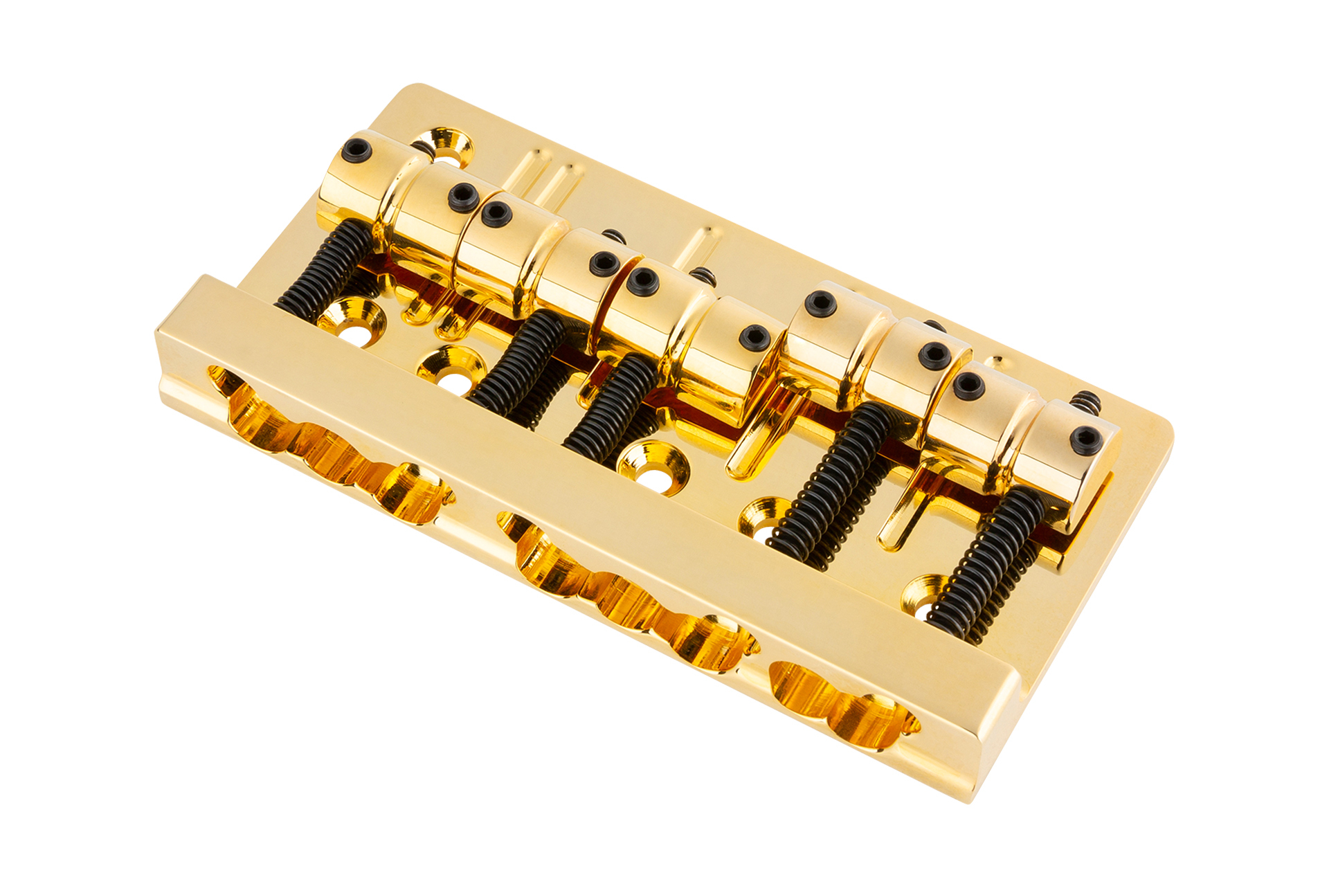 Sadowsky/Hipshot - MasterBuilt and Custom Shop Quick Release Bridge, 18 mm, 5-String - Gold
