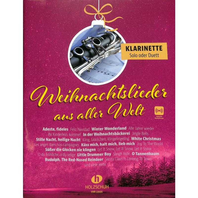 Weihnachtslieder aus aller Welt für Klarinette - VHR 13505