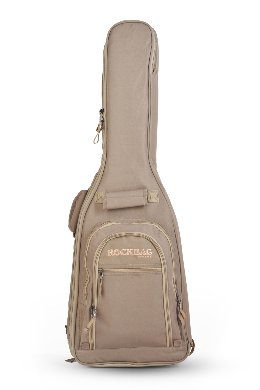 RockBag - Student Line Cross Walker - Electric Guitar Gig Bag - Khaki