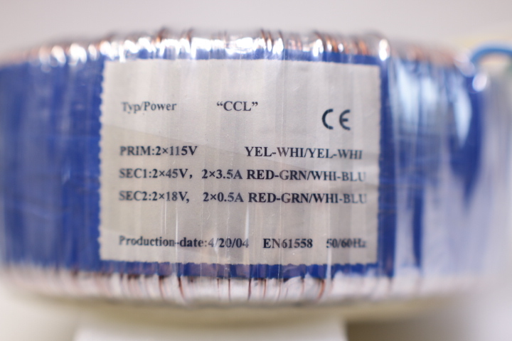 Ringkerntrafo 327 VA CCL