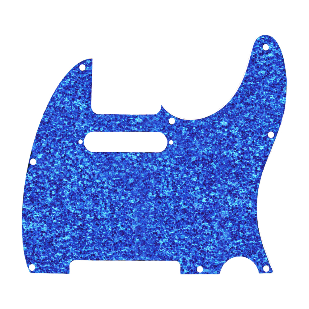D'Andrea T-Style Pickguard (DPP TL BLS), Blue Sparkle