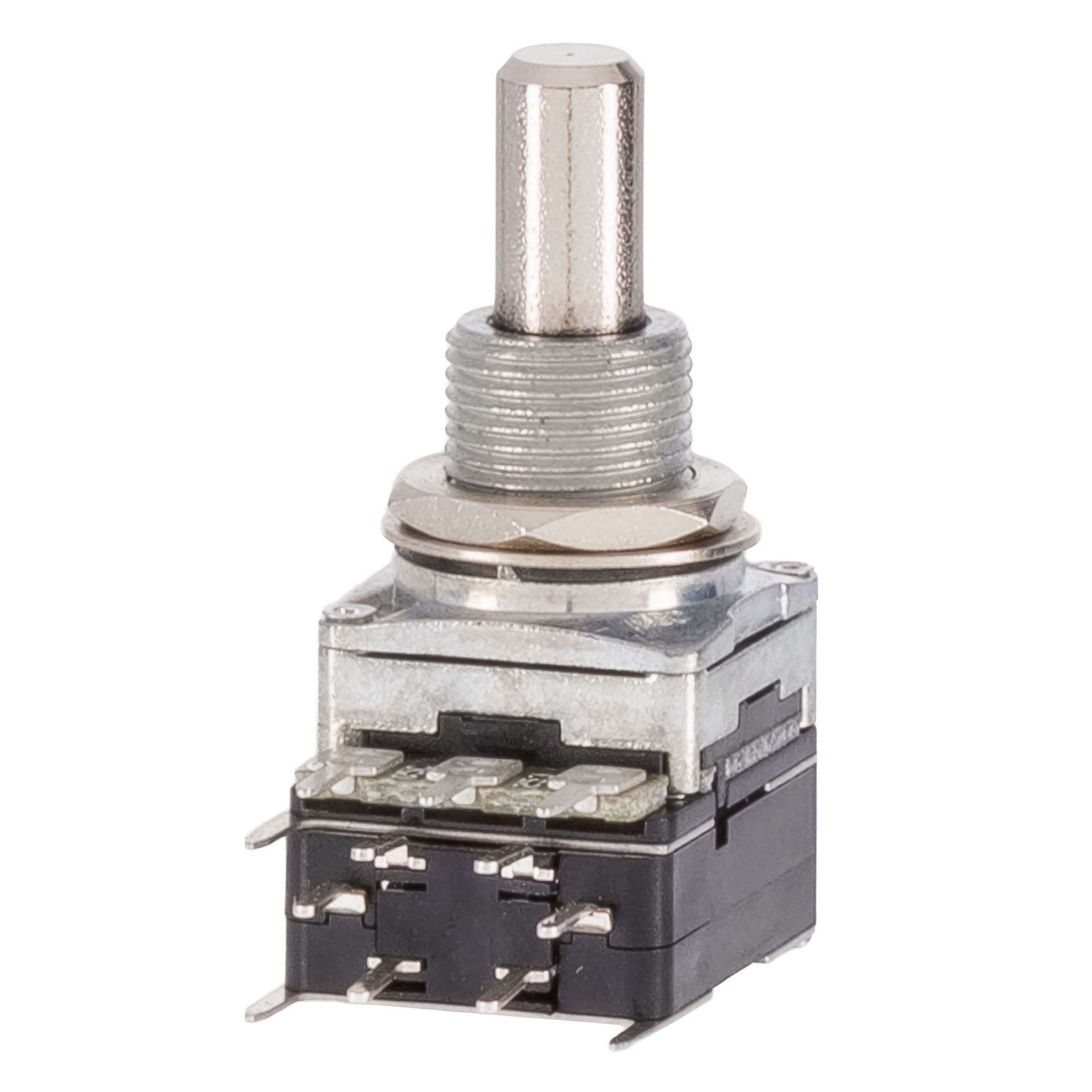 MEC Mono Potentiometer, 05C25K, Push/Pull, DPDT, Solid Shaft