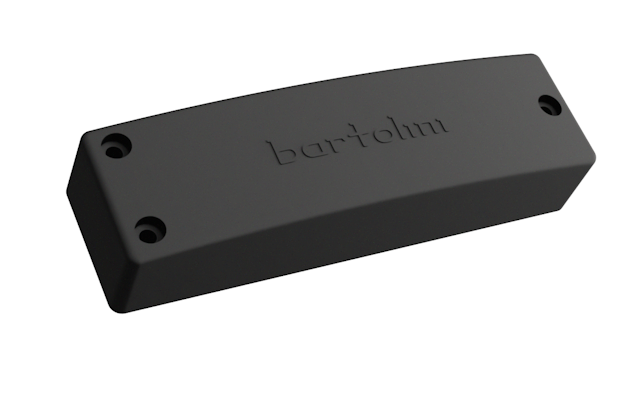 Bartolini 5-String Radius Top Original Bright RT Soapbar (RT5CX-B), Neck, Black