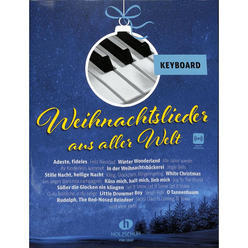 Weihnachtslieder aus aller Welt für Keyboard - VHR 13502